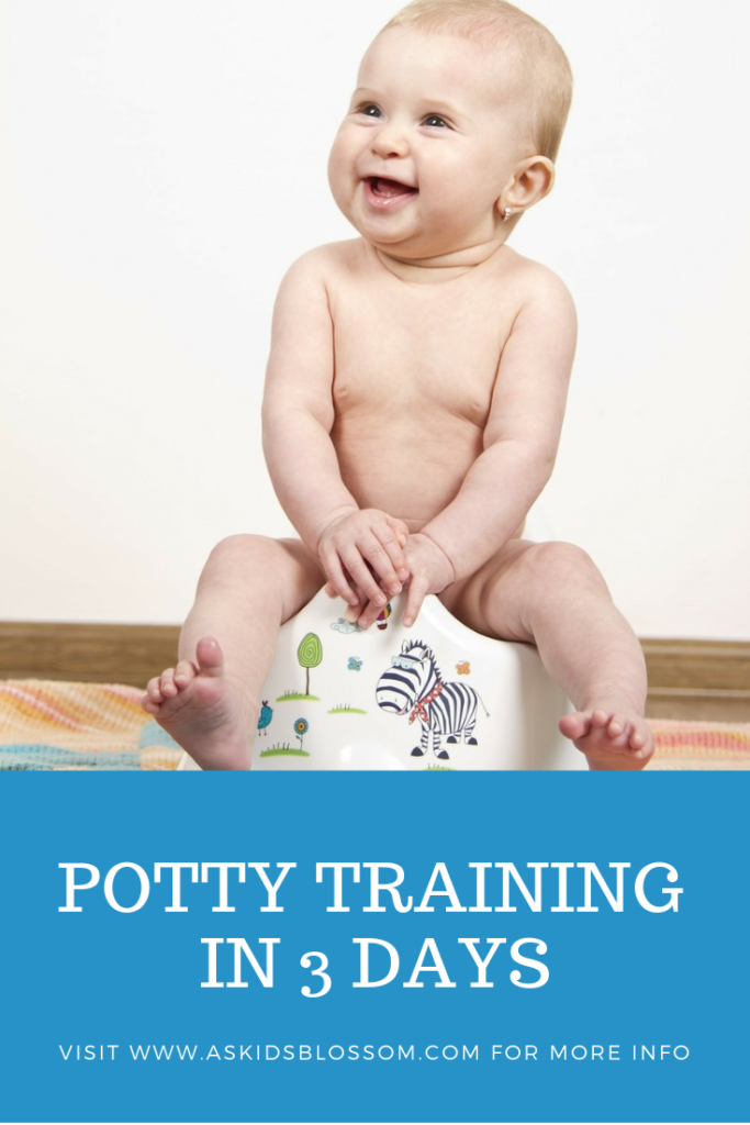Potty Training in 3 days for toddlers + Potty training Tips