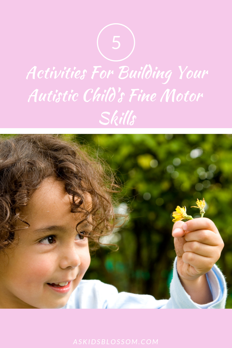 building your autistic kid's fine motor skills
