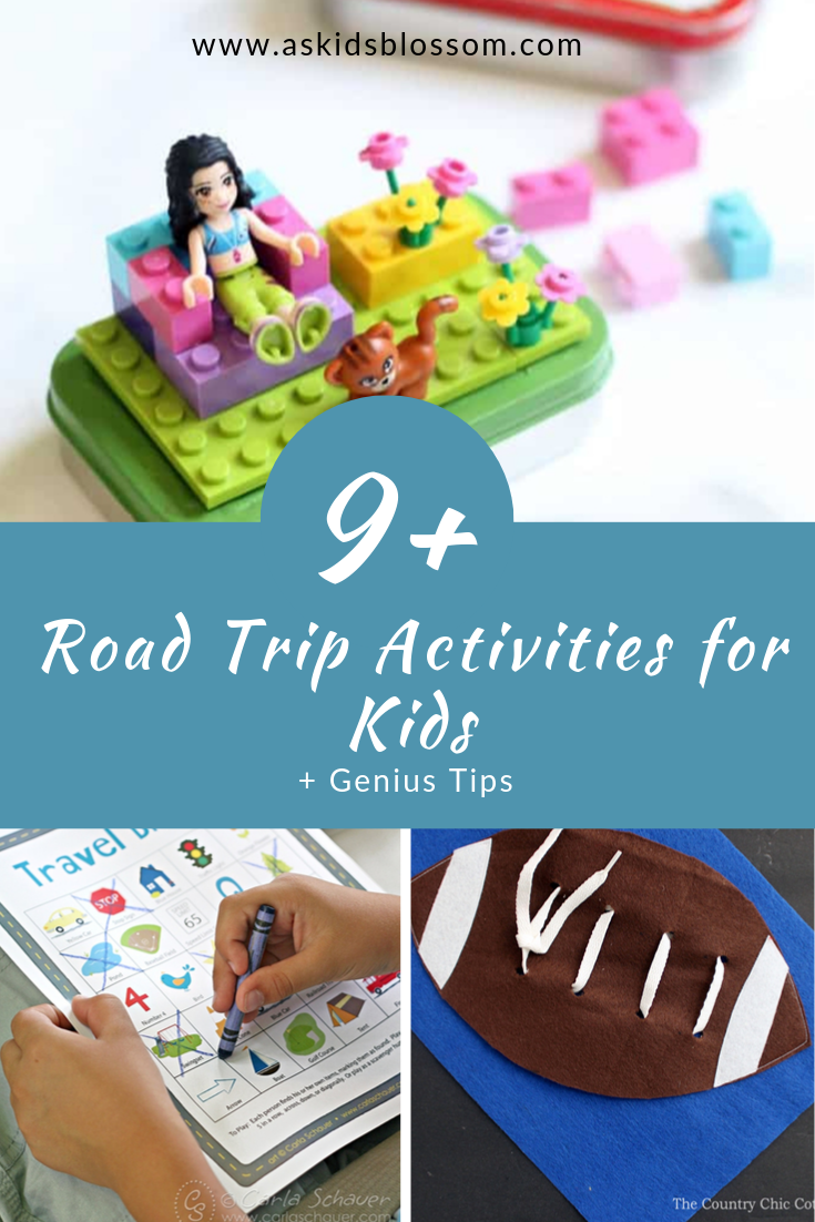 9+Road Trip Activities for Kids - As Kids Blossom