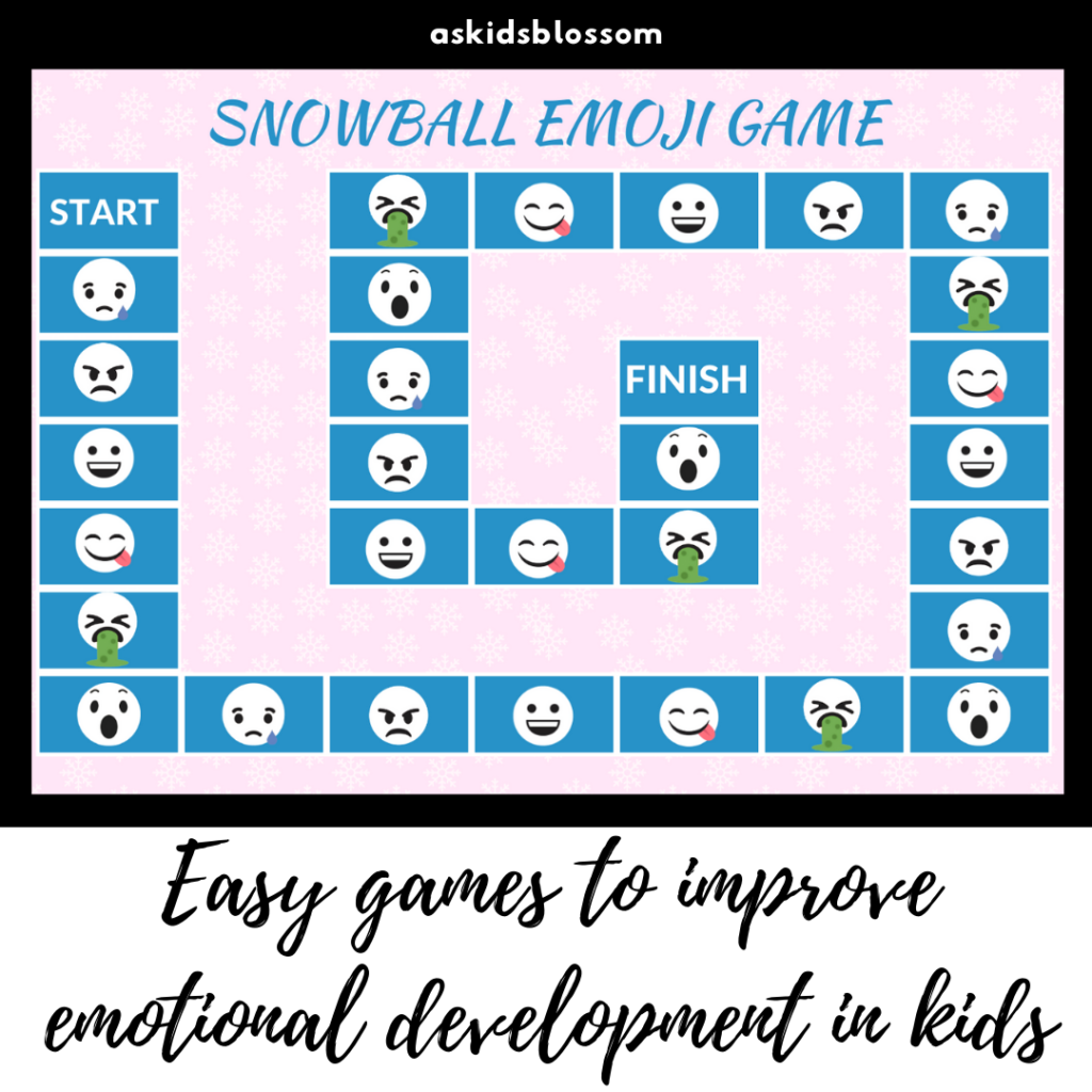Board Game to Improve Emotional Development in Kids